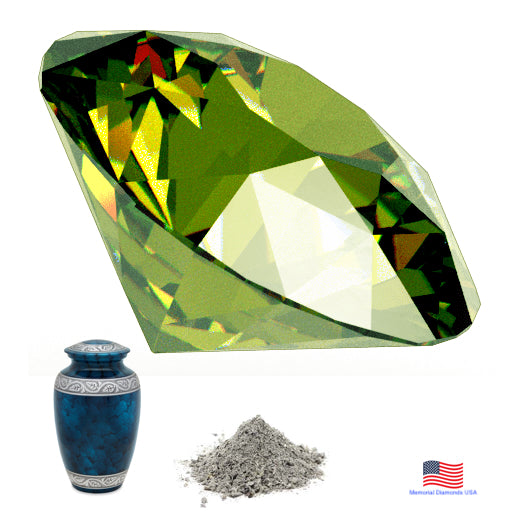 Green Memorial Diamonds Made From Ashes